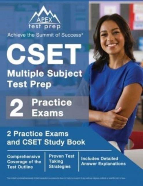 Cover for J M Lefort · CSET Multiple Subject Test Prep : 2 Practice Exams and CSET Study Book [Includes Detailed Answer Explanations] (Paperback Book) (2023)