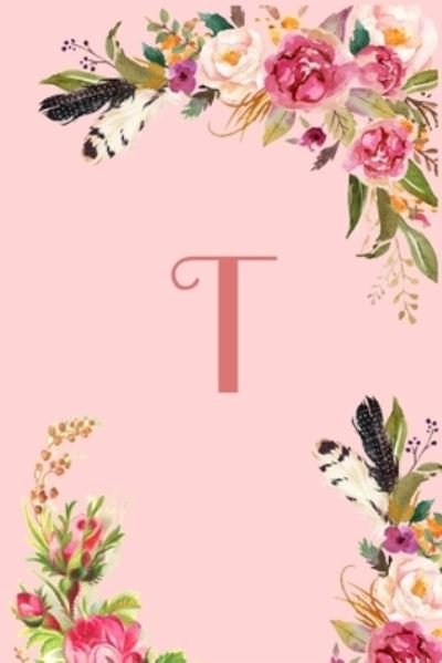 Cover for Mb Journals · Monogram Initial Letter T Notebook for Women and Girls (Taschenbuch) (2020)