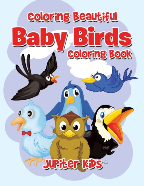 Cover for Jupiter Kids · Coloring Beautiful Baby Birds Coloring Book (Paperback Book) (2016)