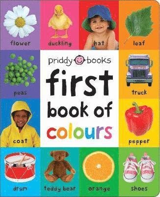 First Book of Colours - First 100 Soft to Touch - Roger Priddy - Böcker - Priddy Books - 9781783418954 - 2 juli 2019