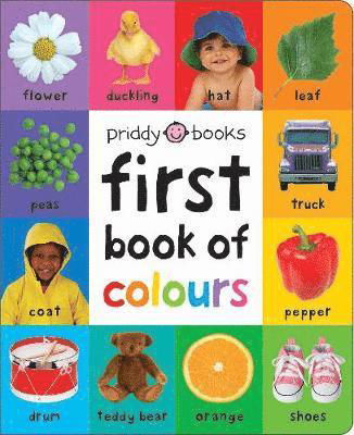 First 100 Book of Colours - First 100 Soft To Touch - Priddy Books - Książki - Priddy Books - 9781783418954 - 2 lipca 2019