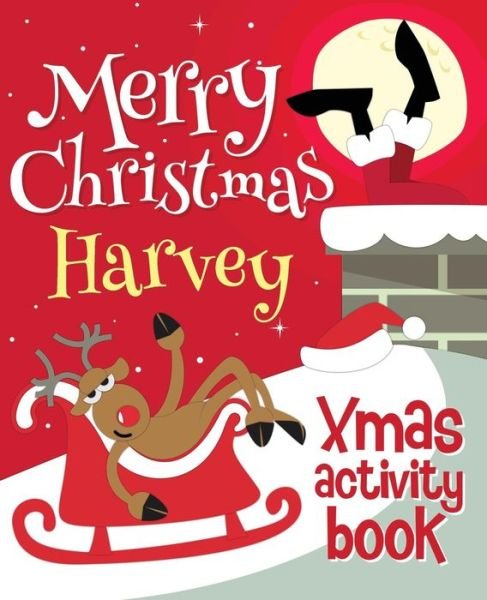 Cover for XmasSt · Merry Christmas Harvey - Xmas Activity Book (Paperback Book) (2017)