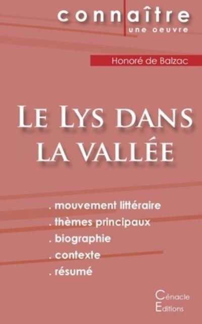 Cover for Honoré de Balzac · Fiche de lecture Le Lys dans la vallee de Balzac (Analyse litteraire de reference et resume complet) (Paperback Bog) (2022)