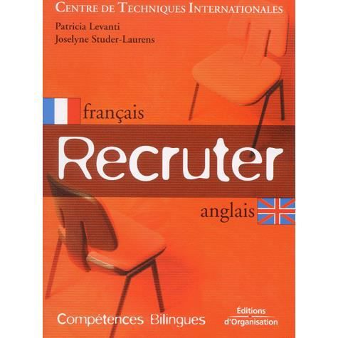 Cover for Patricia Levanti · Recruter (édition bilingue, français-anglais) (Paperback Book) (2002)