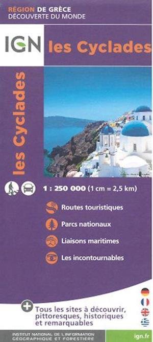 Cyclades, The  - Les Cyclades - Ign - Bøger - IGN - 9782758543954 - 31. januar 2018