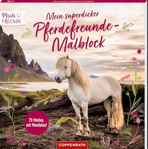 Cover for Philipp Roß · Mein superdicker Pferdefreunde-Malblock (Book) (2024)