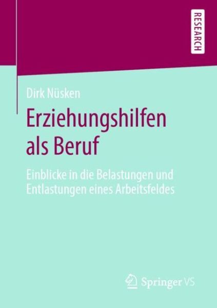 Cover for Nüsken · Erziehungshilfen als Beruf (Book) (2019)