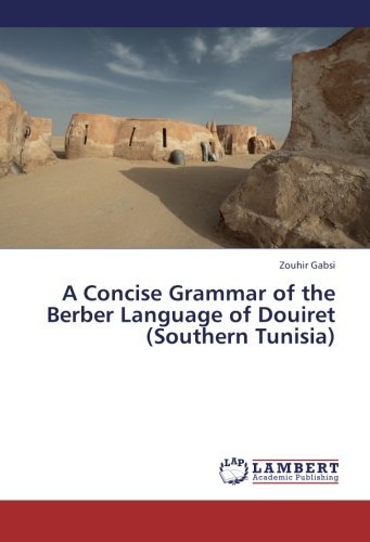 Cover for Zouhir Gabsi · A Concise Grammar of the Berber Language of Douiret (Southern Tunisia) (Paperback Book) (2013)