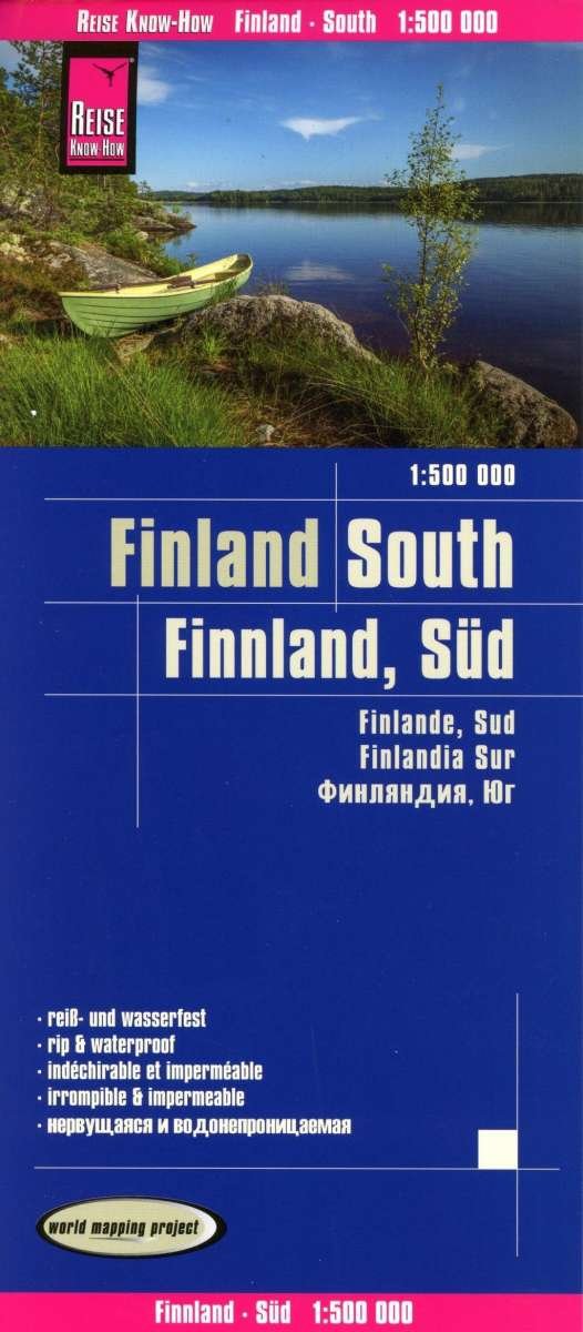 Cover for Reise Know-How · Finland South (1:500.000) (Landkart) (2017)