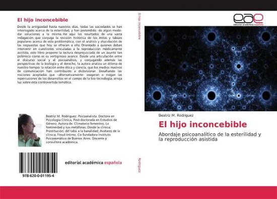 Cover for Rodríguez · El hijo inconcebible (Bok)