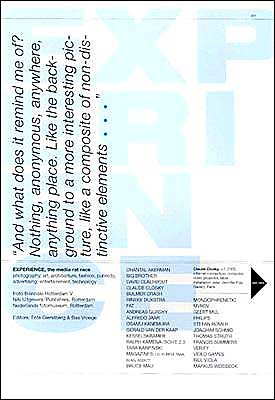 Experience - Chantal Akerman - Książki - nai010 publishers - 9789056622954 - 2 lipca 2003