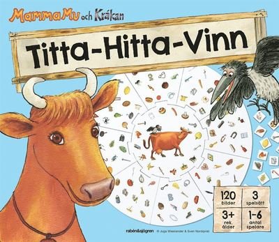 Titta, hitta, vinn med Mamma Mu och Kråkan - Jujja Wieslander - Board game - Rabén & Sjögren - 9789129726954 - October 16, 2020