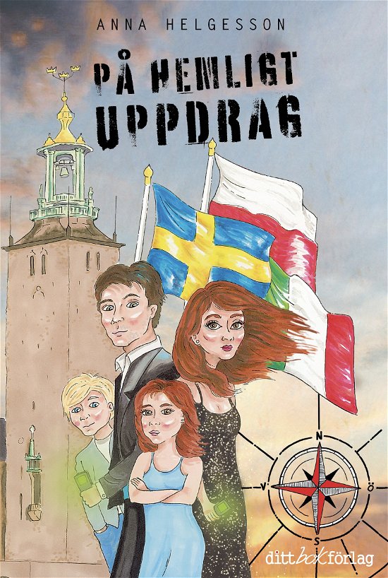 Cover for Anna Helgesson · På hemligt uppdrag (Indbundet Bog) (2023)