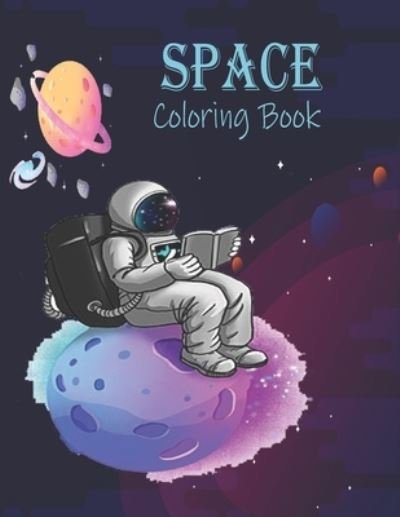 Cover for Amazon · Space Coloring Book (Taschenbuch) (2021)