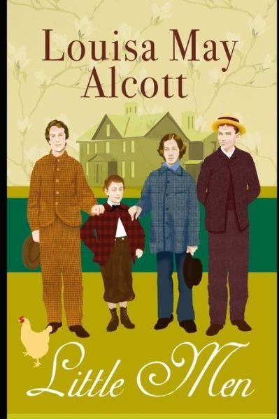Cover for Louisa May Alcott · Little men by Louisa May Alcott (Paperback Bog) [Illustrated edition] (2021)