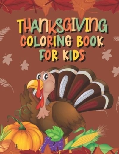 Cover for Green And Gray Color Publishing · Thanksgiving coloring book for kids (Pocketbok) (2020)