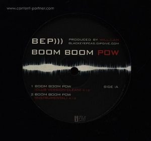 Cover for Black Eyed Peas · Boom Boom Pow (12&quot;) (2009)