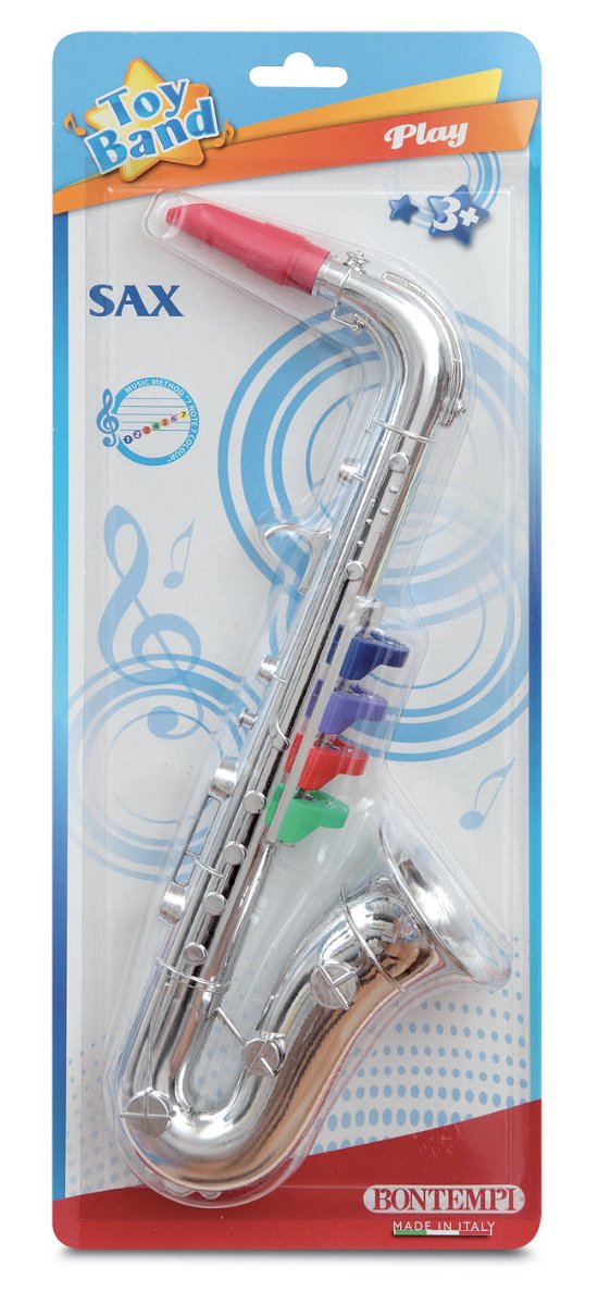 Bontempi: 4-Note Saxophone  / Sassofono A 4 Chiavi Colorate - Pbm Express - Koopwaar - Bontempi - 0047663144955 - 