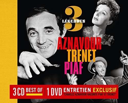 Cover for Charles Aznavour · 3 Legendes (CD) (2018)