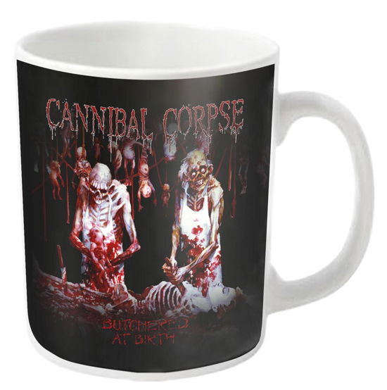 Cover for Cannibal Corpse · Butchered (White) (Mugg) [White edition] (2017)