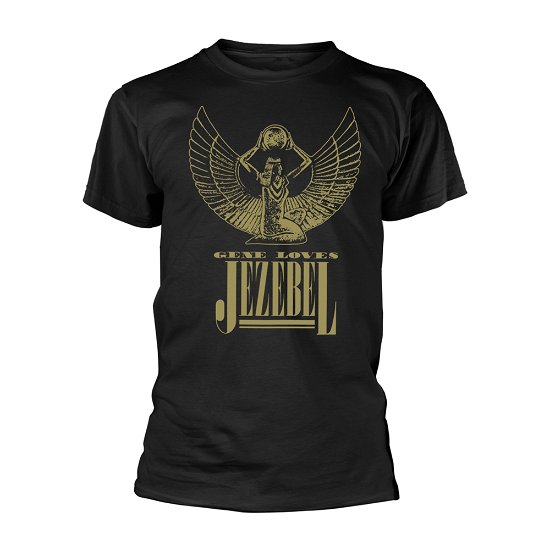 Cover for Gene Loves Jezebel · Logo (T-shirt) [size M] [Black edition] (2020)