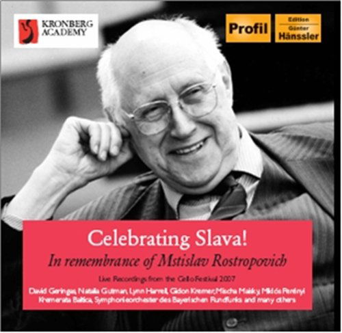 Cover for Celebrating Slava! (CD) (2008)