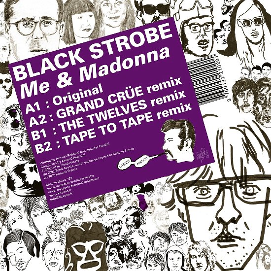 Cover for Black Strobe · Me &amp; Madonna (MCD) (2023)