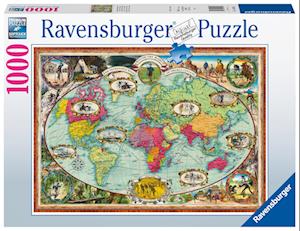 Cover for Ravensburger · Mit Fahrrad Um D.welt (puzzle).61699500 (MERCH)