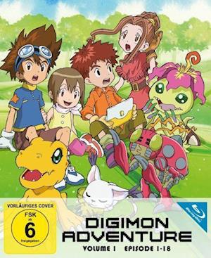 Cover for Digimon Adventure - Staffel 1.1 (Ep. 1-18) (Blu-ray)