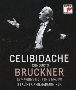 Cover for Sergiu Celibidache · Celibidache Conducts Bruckner Ony No.7 in E Major Berliner P (Blu-ray) (2007)