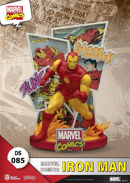 Cover for Beast Kingdom · Marvel Comics D-Stage PVC Diorama Iron Man 16 cm (Leketøy) (2023)