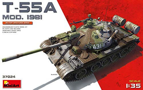 Cover for MiniArt · 1/35 T-55a Mod.1981 (Toys)