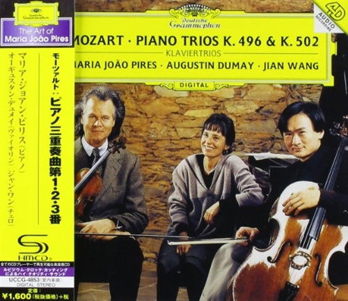 Mozart: Piano Trios Kv254. 496. 502 - Maria Joao Pires - Music - UNIVERSAL MUSIC CLASSICAL - 4988005803955 - June 19, 2024