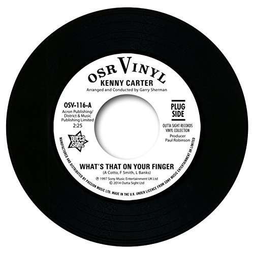 Cover for Kenny Carter · What's That on Your Finger (7&quot;) (2014)