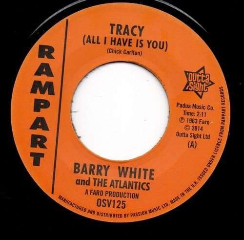 Tracy / It Hurts Me - Barry White - Musik - OUTS - 5013993971955 - 9. december 2014