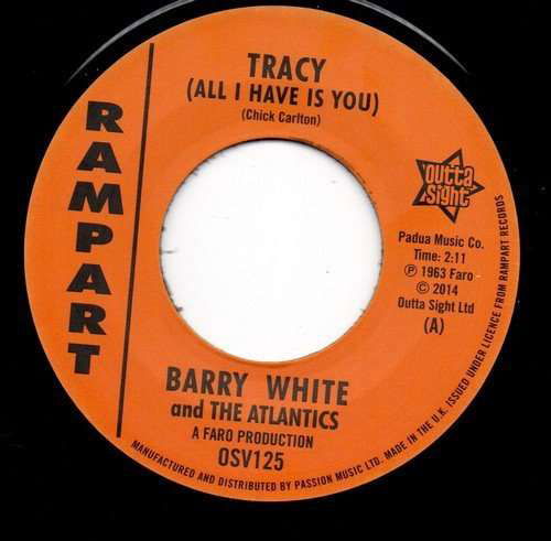 Tracy / It Hurts Me - Barry White - Musikk - OUTS - 5013993971955 - 9. desember 2014