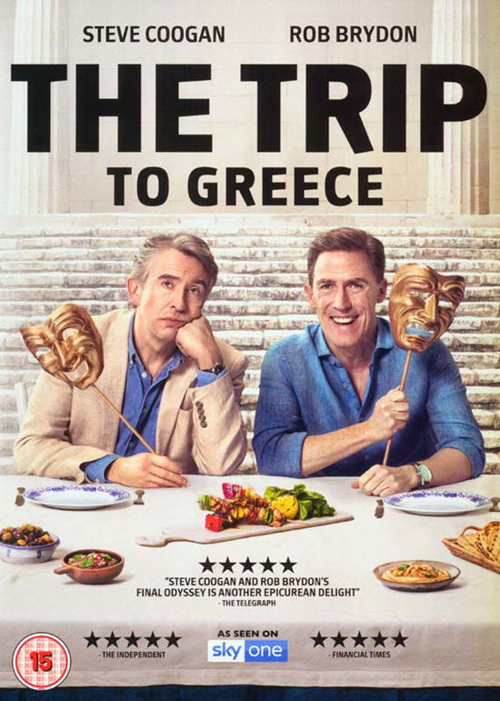 Cover for The Trip to Greece. (DVD) (2020)