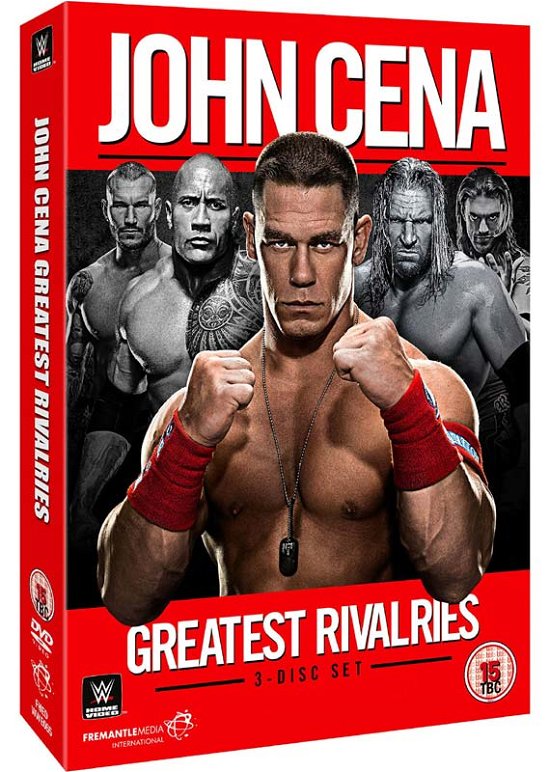 Cover for WWE  John Cena Greatest Rivalries (DVD) (2014)