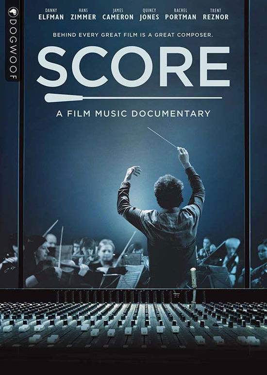 Cover for Score a Film Music Documentary · Score - A Film Music Documentary (DVD) (2018)