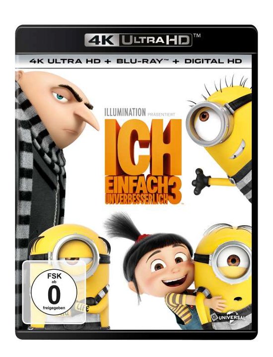 Cover for Keine Informationen · Ich Einfach Unverbesserlich 3 (4K Ultra HD) (2017)