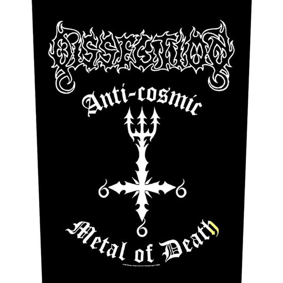 Dissection · Dissection Back Patch: Anti-Cosmic (MERCH) [Black edition] (2020)