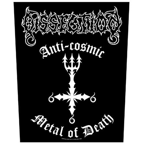 Cover for Dissection · Anti-cosmic Metal of Death (Backpatch) (Patch) [Black edition] (2020)