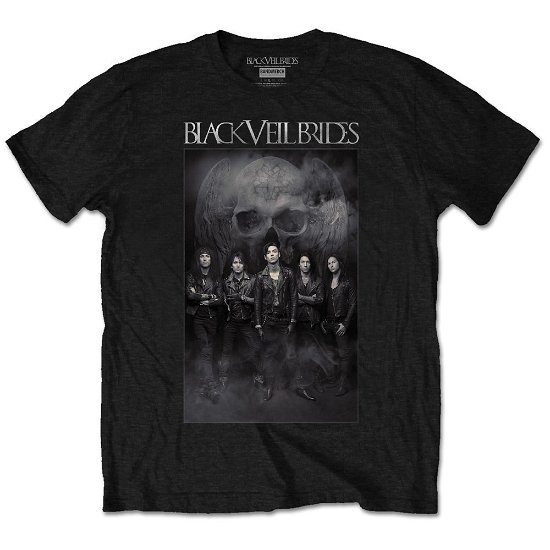 Black Veil Brides Unisex T-Shirt: Black Frog (Retail Pack) - Black Veil Brides - Fanituote - Bandmerch - 5056170627955 - 