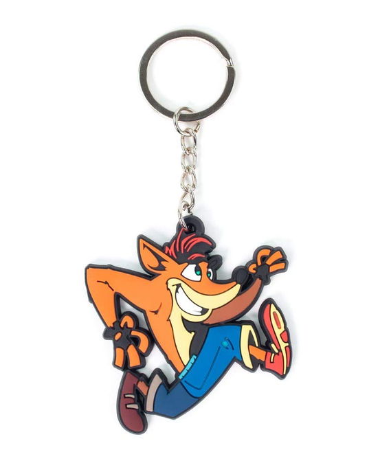 Merchandise Crash Bandicoot 2020 Rubber Keychain (Merchandise) - Numskull - Merchandise -  - 5056280421955 - October 9, 2020