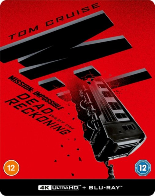 Mission Impossible 7 - Dead Reckoning Limited Edition Steelbook (Red Artwork) - Christopher McQuarrie - Elokuva - Paramount Pictures - 5056453205955 - maanantai 6. marraskuuta 2023