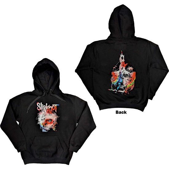 Slipknot Unisex Pullover Hoodie: Death (Back Print) - Slipknot - Merchandise -  - 5056561087955 - 
