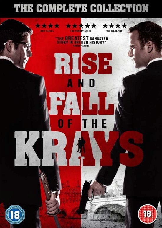 Cover for The Rise and Fall of the Krays · The Rise And Fall Of The Krays (DVD) (2016)