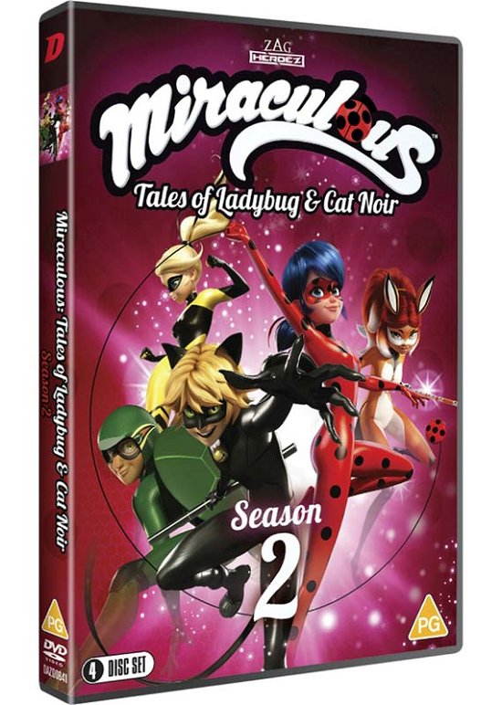Cover for Miraculous Complete Season 2 (DVD) (2020)
