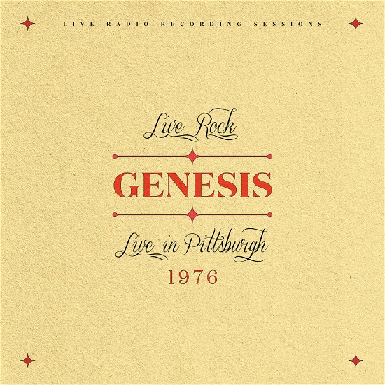 Live in Pittsburgh 1976 - Genesis - Music - FORE - 5065010091955 - December 13, 1901