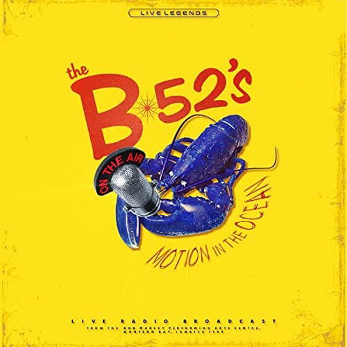 Cover for B52's · Motion In The Ocean (Coloured Vinyl) (LP) (2022)